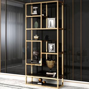 高級感あふれるおしゃれなディスプレイラック スタンド 収納棚 光沢