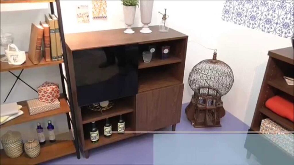 【デザイン家具.com】 モダンなデザインのリビングキャビネット