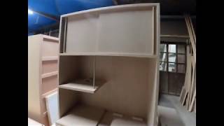 家具の紹介　（一般住宅のナラ板の家具製作記録）