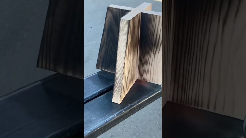 Coffee Table made with Ancient Japanese Technique #woodworking #burl #epoxy #furniture