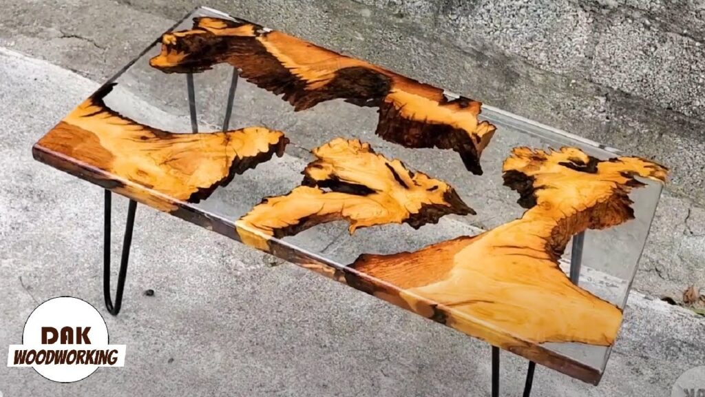 Epoxy Resin Table Art || Wood Projects | DAK Woodworking