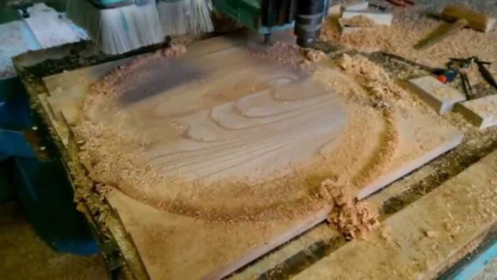 自動機械加工*家具の製作風景*岩泉純木家具~岩手の樹を使った手作り家具工房~