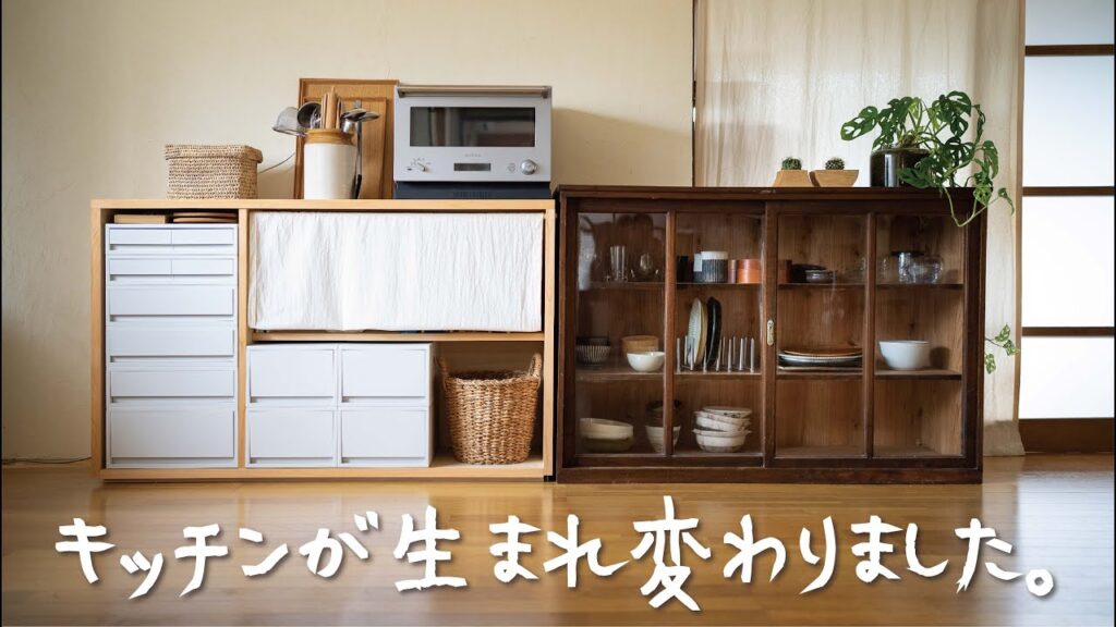 DIY棚と古家具で、古民家キッチンが生まれ変わりました。｜田舎暮らし