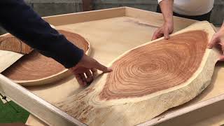 【レジンテーブル】円卓テーブルの作り方