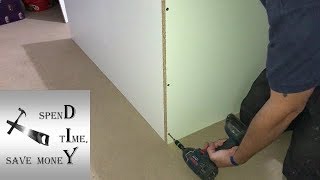 Bespoke fitted wardrobe pt 1. Cutting, assembling and fitting