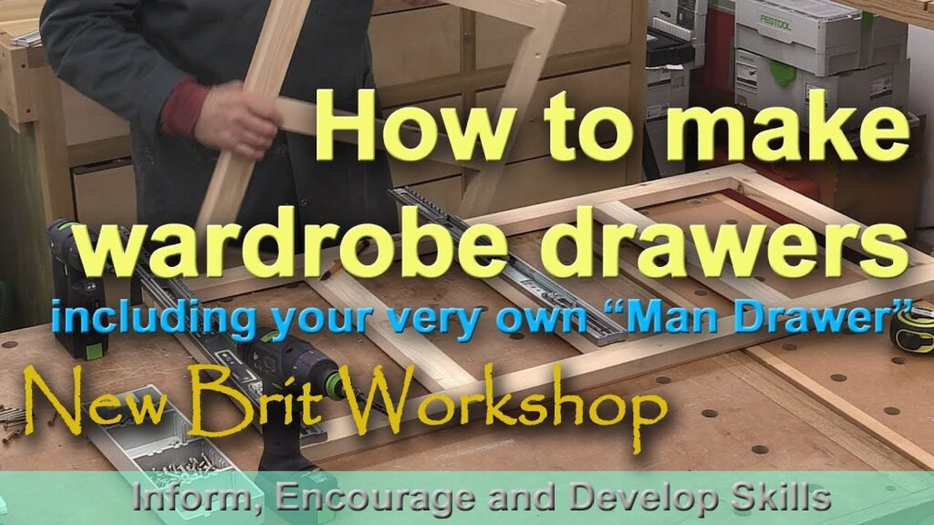 How to make wardrobe drawers
