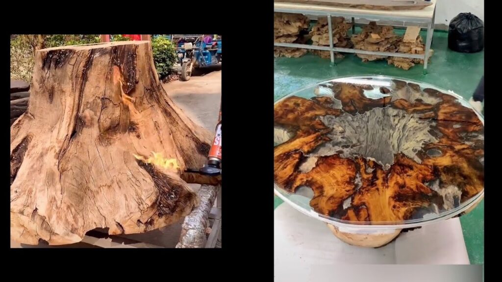 how To Make.Make Beautiful Coffee Table With Resin/Epoxy.#19.