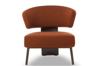 シンプルなデザインのオーダーメイドチェア おしゃれなラウンジ用チェア 椅子通販 カスタムメイド家具 ホテル家具