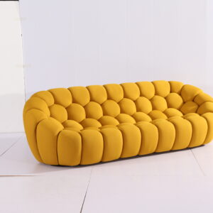 もこもこデザインのおしゃれなオーダーメイドソファ 高級な座り心地のふかふかソファ 会員制クラブのVIPルーム家具