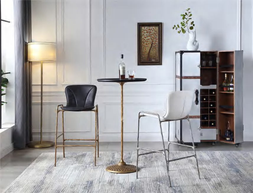 バーカウンター用チェア バー用スツール 高品質な一人掛けチェア オーダーメイド家具 喫茶店用の椅子 (2)