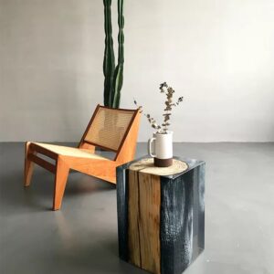 エポキシレジン樹脂のサイドテーブル リビングルーム家具