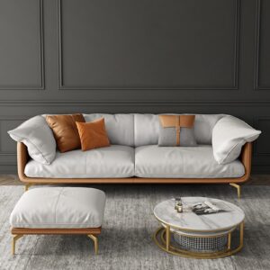 豪華なリビングルームソファ マルチシート オシャレでスタイリッシュな