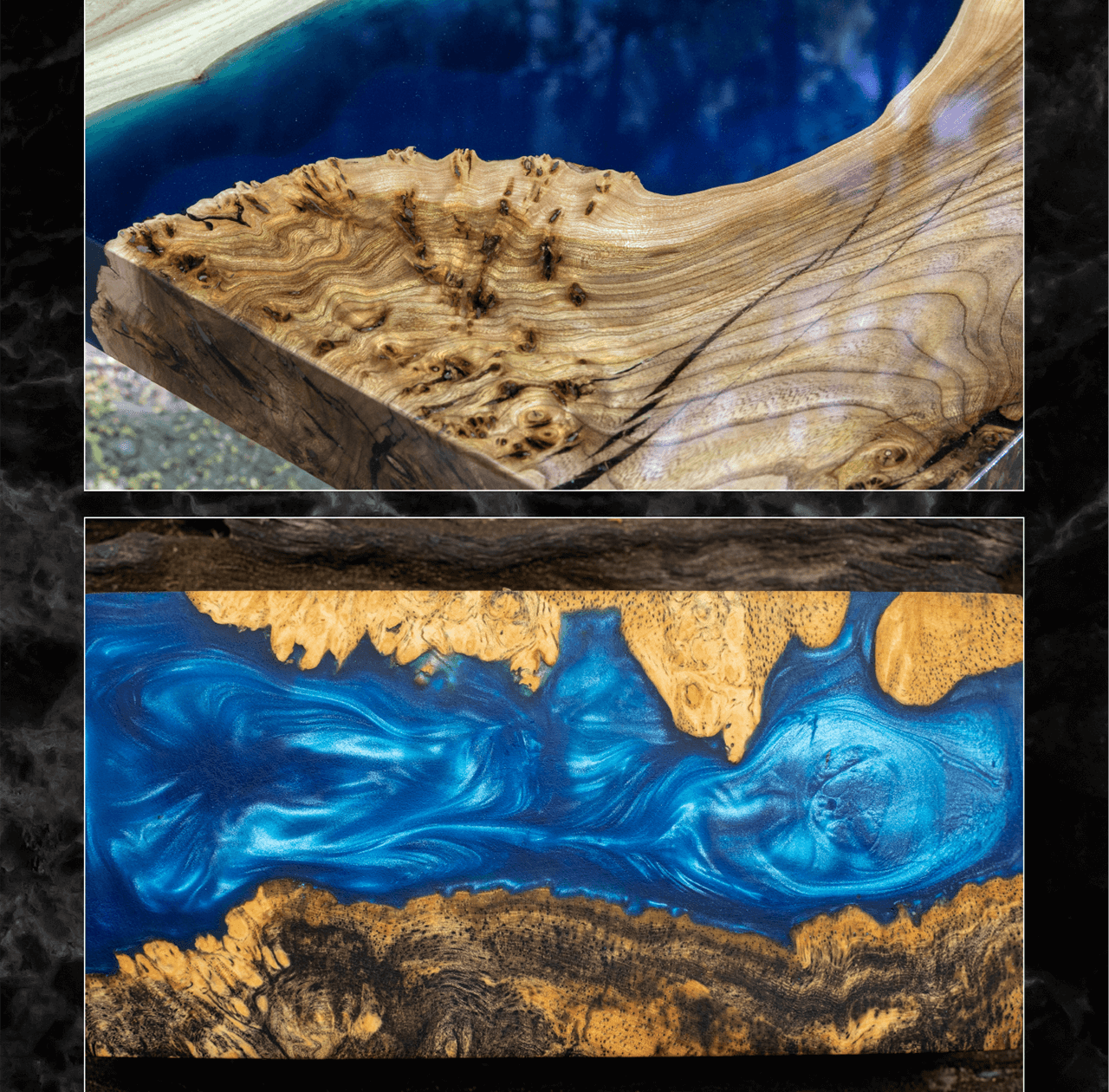 Just a glimpse at our sample collection will transport you into a world of beauty, reminiscent of the vast expanse of the universe itself.