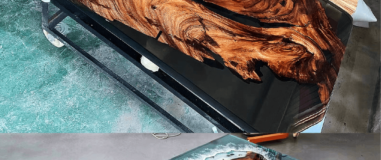 How about incorporating an epoxy resin table that perfectly complements your space and will leave customers visiting your office or restaurant in awe, exclaiming, “This table is so beautiful!”?