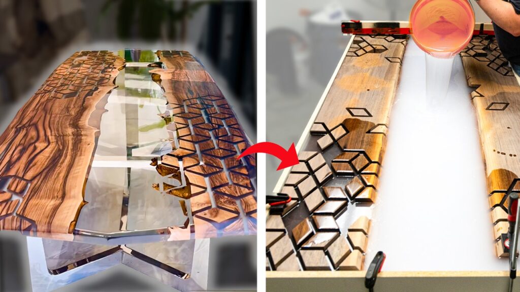 I Tested Viral Epoxy Diamond Table