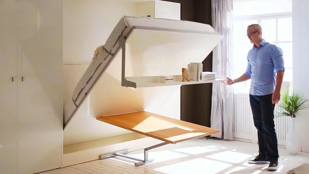 素晴らしい多機能家具とスペースセービングデザインの革新 #世界のテクノロジーの謎
