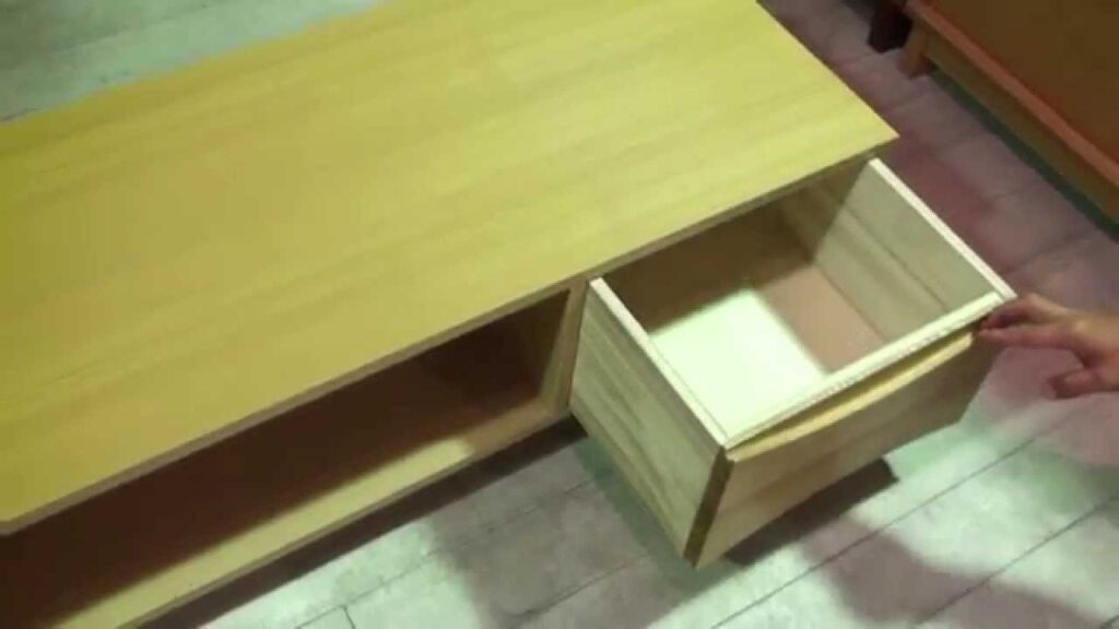 【デザイン家具.com】 高級家具 引き手が特徴的なデザイン ローテーブル 幅110