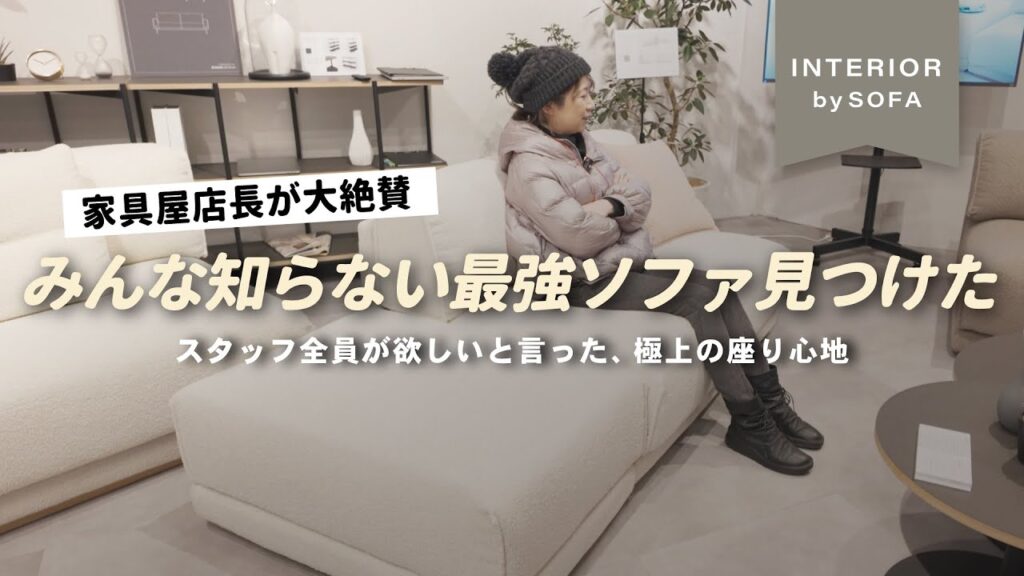 【最強ソファ発見‼️】一度座ったら戻れない…おしゃれ&快適すぎるソファを徹底レビュー【インテリアショップ店長が教える】